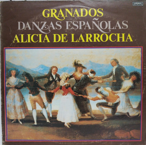 Enrique Granados, Alicia De Larrocha  Danzas Españolas Lp