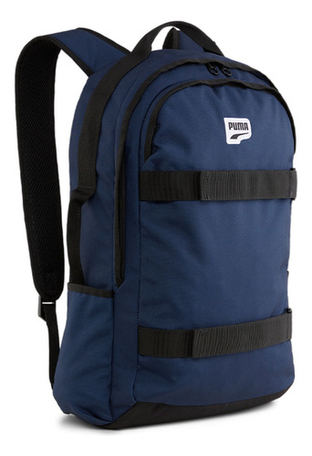 Mochila Puma Downtown Unisex 6244 Grid Color Azul