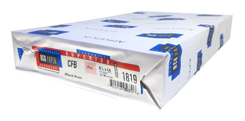 Papel Autocopiante Ncr Cfb Intermedio Oficio 75gr, 500 Hjs