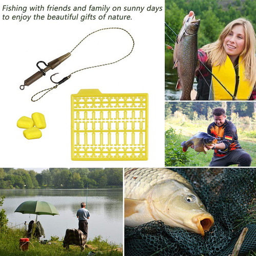 Kit De Aparejos De Pesca De Carpa, 41 Piezas De Aparejos De
