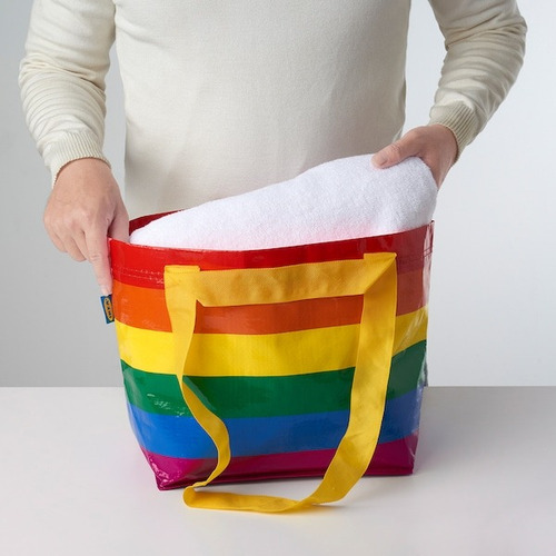 Bolsa Ikea Storstomma Grande Compras Pride Bag Orgullo Amarillo