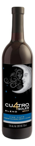 Vino Tinto Cuatro Soles Blend 750 Ml