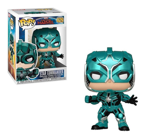 Funko Pop Marvel Captain Marvel Star Commander