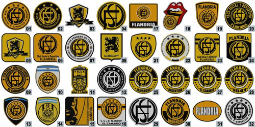 Parche Termoadhesivo Escudo 7,5cm Flandria