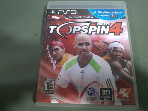 Jogo Seminovo Top Spin 4 Ps3 Pronta Entrega Aproveite!!!!