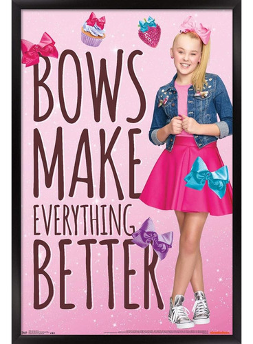 Trends International Jojo Siwa - Bows Wall Poster, 22.375  X