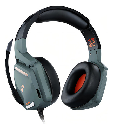 Headband Gamer com microfone e fone de ouvido para jogos