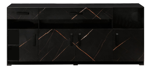 Buffet Rusia Negro Këssa Muebles