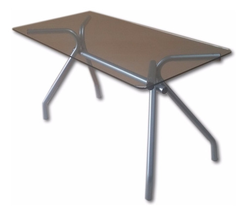 Mesa Rectangular Vidrio Cocina Living Comedor 1.4 Pintado