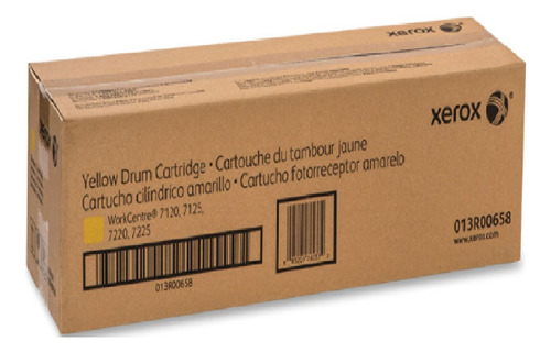 Tambor Xerox 013r00658 Amarillo 51.000 Paginas /v