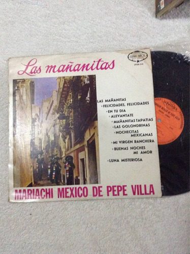 Lp Mariachi Mexico De Pepe Villa 