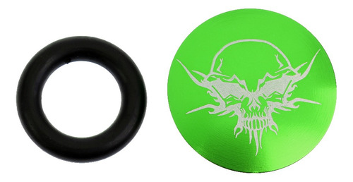 Alloy Bike Crank Cap Bielas De Cubierta Tornillo De Verde