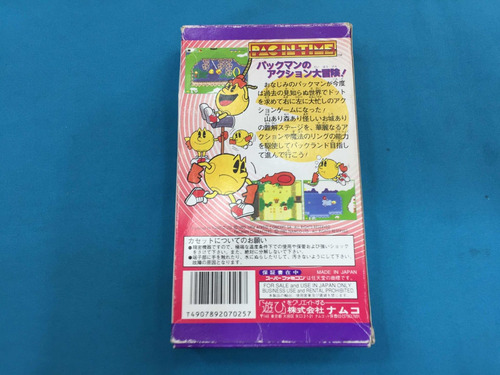 Pac In Time Original Super Nintendo Famicom (Usado)
