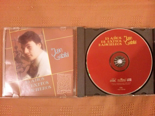 Cds De Juan Gabriel 15 Años De Ranchero, Baladas Y Boleros (Usado)