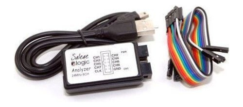 Analisador Lógico 8 Canais C/ Interface Usb Saleae Logic 8ch