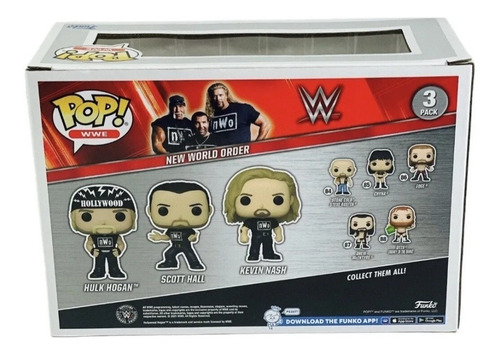 Nwo Wwe New World Order Funko Hogan Hall Nash Walmart Exclus