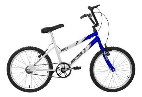 Bicicleta Adulto Feminina Aro 20 Ultra Bike Cinza/branco Cor Branco-Azul