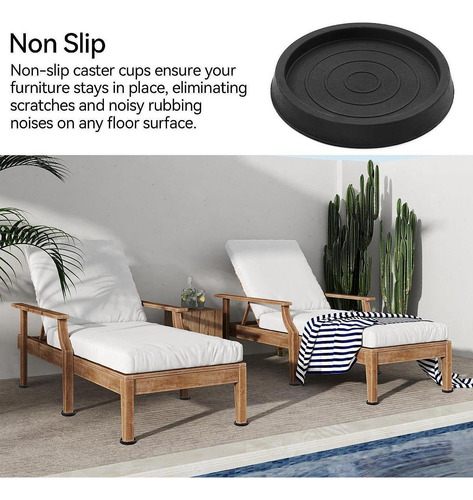 Protectores De Suelo Para Muebles, Copas Con Ruedas De Goma,