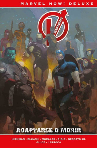 Marvel Now Deluxe Los Vengadores 5 Adaptarse O Morir Panini