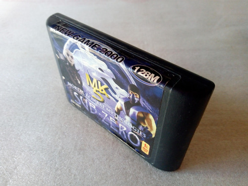 Sub Zero Juego Mortal Kombat 5 Sega Genesis Megadrive (Usado)