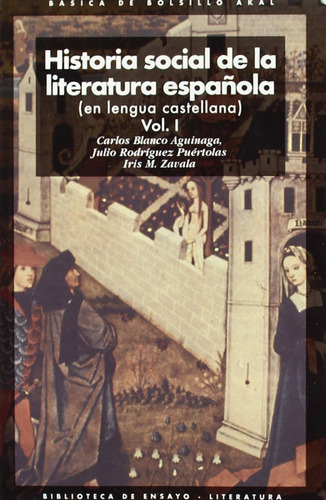 Libro Historia Social De La Literatura Española  De Rodrígue