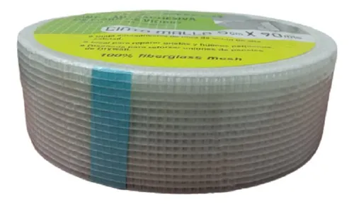 Cinta Malla Fibra De Vidrio Para Drywall De 5cm*90 Metros