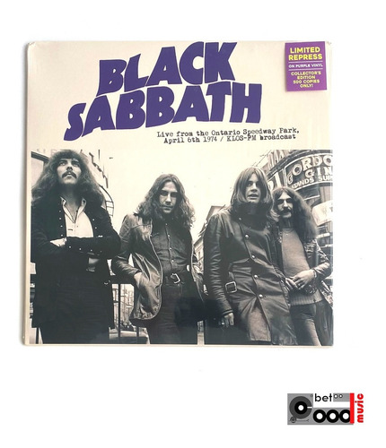 Lp Black Sabbath - Live From The Ontario Speedway Park 1974