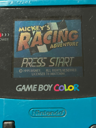 Mickeys Racing Adventure Gbc (Usado)