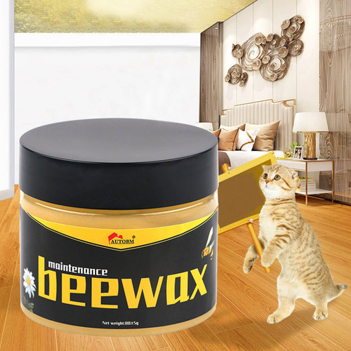 Cera De Abejas Para Pulir Muebles, Condimento Natural, Cera