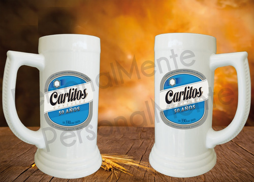 Chops De Cerveza Irrompible Personalizado Dia Del Padre