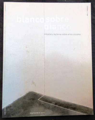 Blanco Sobre Blanco. Miradas Y Lecturas Artes Visuales Nº 1