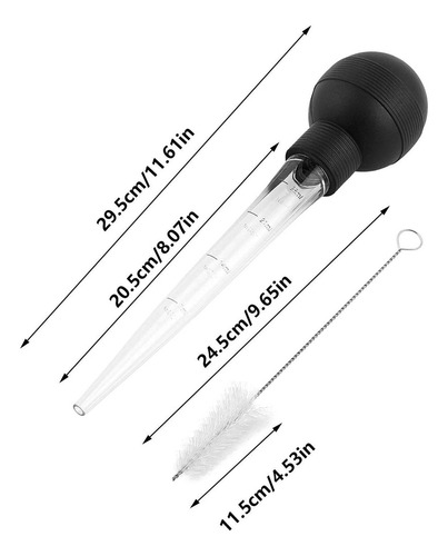 Jeringa Con Inyector De Pavo Turkey Baster, Utensilio De Coc