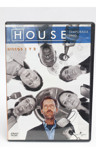 Dvd Box Dr. House Temporada Uno 1 Falta Disco 4 (Usado)