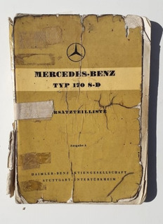 Mercedes-benz: tipo 170-v folleto original Flyer cuadernillo nos 1947 
