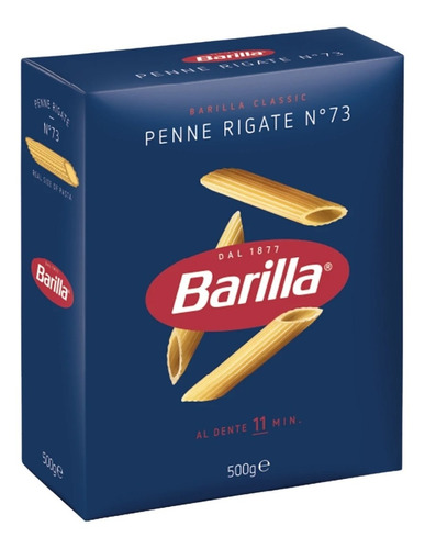 Fideos Penne Rigate Barilla 500g. - Importados De Italia