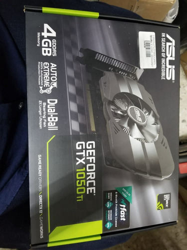 Imagen 3 de 3 de Tarjeta Gráfica Nvidia Asus Phoenix Geforce Gtx 1050 Ti