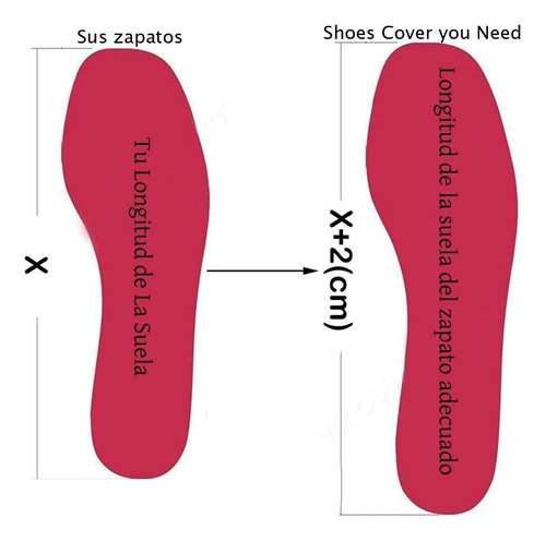 Cubrezapatos Impermeables Plegables Reutilizables