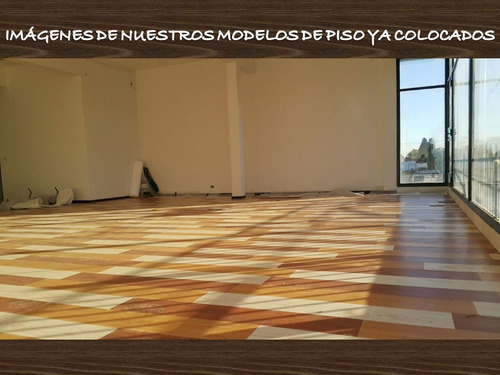 Piso Flotante Madera 8.3mm Importador Directo Alto Transito