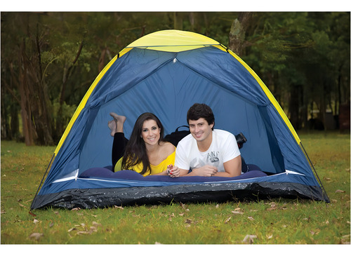 Kit Barraca Iglu 2 Pessoas + Colchão Solteiro Inflável - Mor