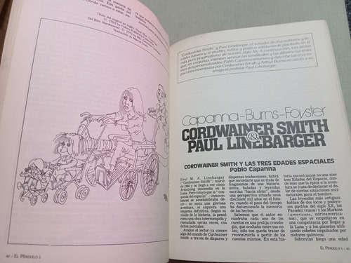 Revista El Péndulo N°1: Capanna Gorodischer Ballard Aldiss (Usado)