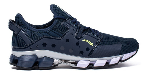 Imagen 2 de 7 de Tenis Para Correr Hombre Karosso Marino Mujer 6322