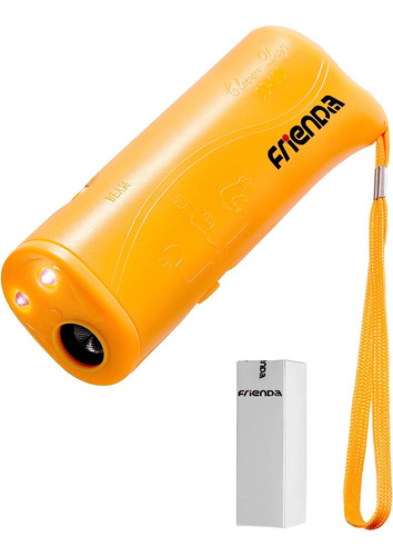 Ahuyentador De Perros Por Ultrasonido Con Led Y Entrenador