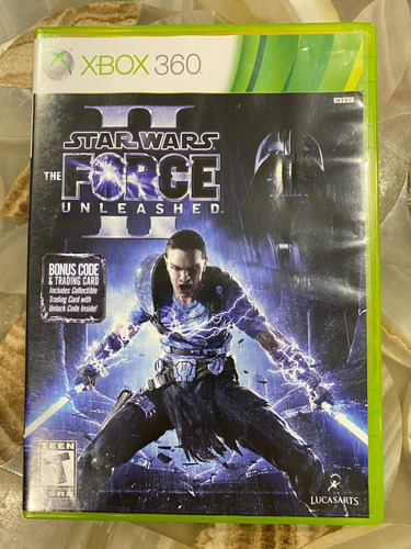 Star Wars Force Unleashed 2 Bonus Card Xbox 360 Raro