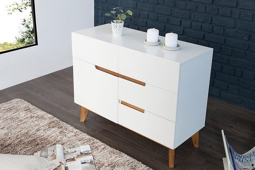 Imagen 4 de 6 de Mueble Aparador O Bifet En Madera Lacada Ref: Bifrost