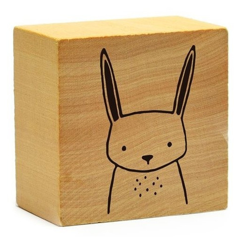 Sello Decorativo Animales: Baby Conejo - 4.7 X 4.7 Cm