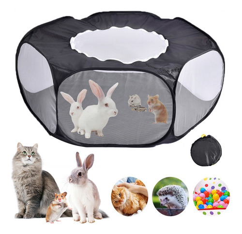 Valla Plegable Para Mascotas, Corralito Transpirable Para An