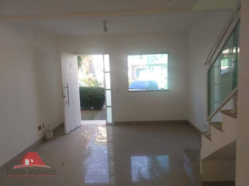 Duplex Com 2 Quartos No Condomínio Residencial Das Palmeiras Em Guaratiba - Ca0019