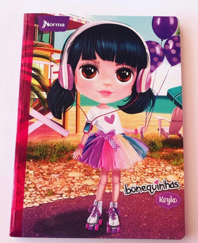 Norma Cuaderno Bonequinhas Dolls Cuadriculado 100 Hojas