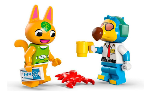 Set De Construcción Lego Lego Animal Crossing Vuela Con Dodo Airlines 292 Piezas En Caja