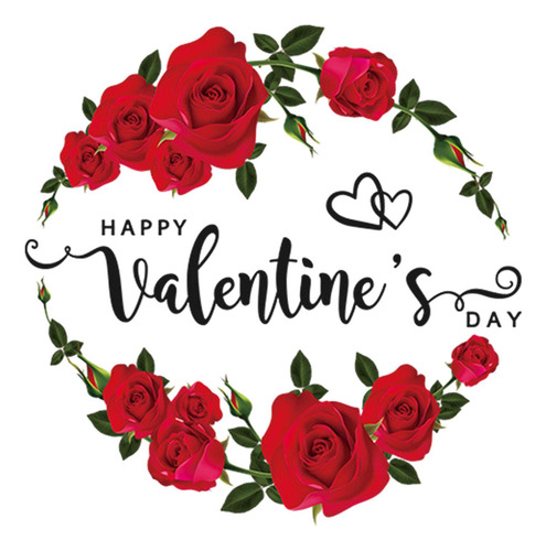Pegatina Del Día De San Valentín, Calcomanía Estilo B